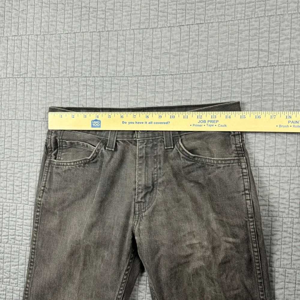 Levis 511 Jeans Men's 30x32‎ (30x30) Brown Faded Slim Fit Stretch Denim Pants
